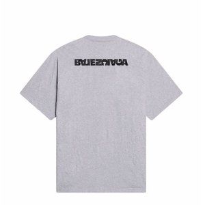 Balenciaga Logo Crew Neck T Shirt